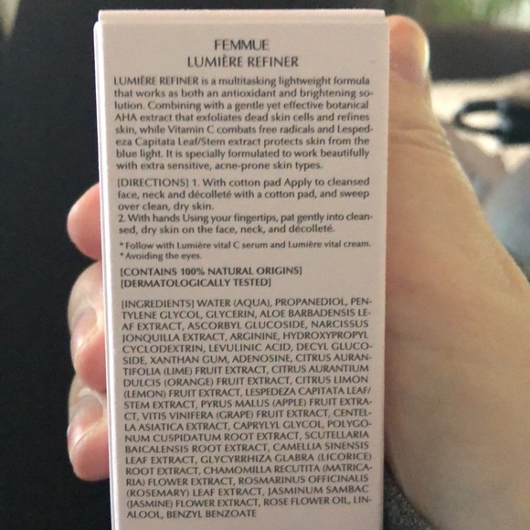 Femmue Lumiere Kit - Refiner, Serum, Cream - Picture 3 of 8